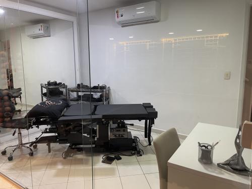 Sala de tratamento de coluna